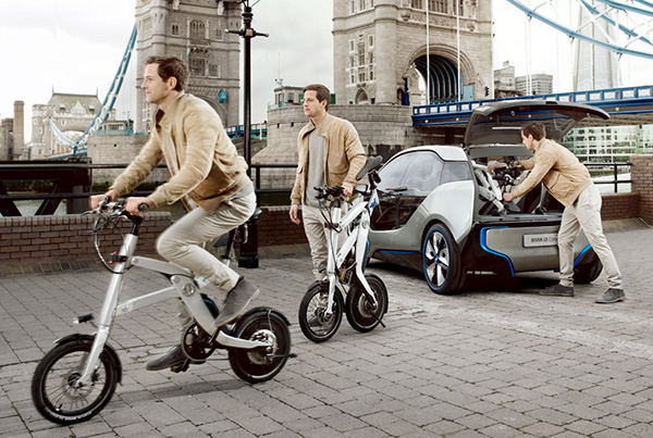 Bmw i pedelec electric folding bike #3